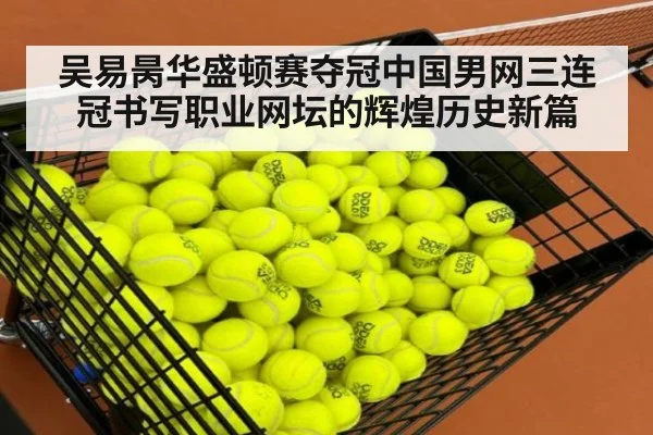 吴易昺华盛顿赛夺冠中国男网三连冠书写职业网坛的辉煌历史新篇